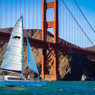 Crucero en Catamarán al Atardecer por la Bahía de San Francisco