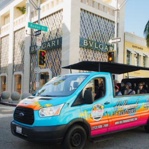 Hollywood, Beverly Hills & Casas de Celebridades: Tour Guiado en Autobús al Aire Libre