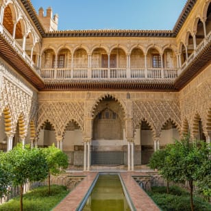 Entrada al Real Alcázar con audioguía