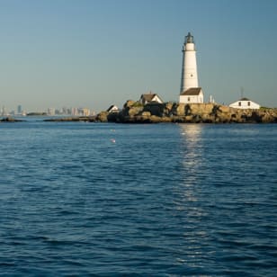 Boston Harbor: 90-Minuten-Sunset-Sightseeing-Kreuzfahrt