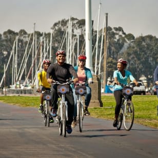 Golden Gate Bridge bis Sausalito: Geführte Fahrradtour ab San Francisco