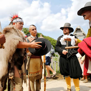 Plimoth Patuxet Eintritt mit Mayflower II & Plimoth Grist Mill