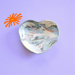Craft Practice: Heart Color Clay Plate One-Day Class