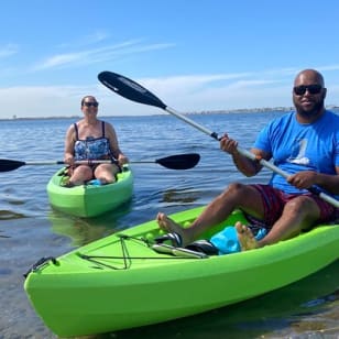 Kayak sur la baie de San Diego