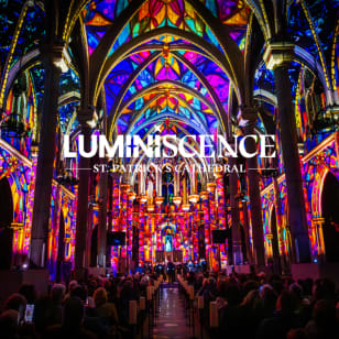 LUMINISCENCE: St. Patrick's Cathedral in New York City