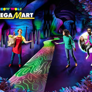 Omega Mart de Meow Wolf en AREA15