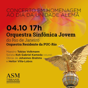 Orquestra Sinfônica Jovem do Rio de Janeiro – Concerto em Homenagem ao Dia da Unidade Alemã