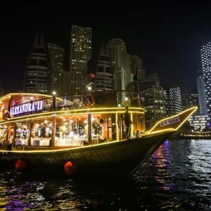 Alexandra Dhow Dinner Cruise at Dubai Marina