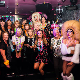 Espectáculo Drag Queen Extravaganza en DysCo Liverpool
