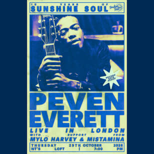 10 Years of Sunshine Soul: Peven Everett (Live) - SECOND DATE ADDED