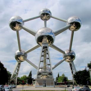 Besuch des Atomiums in Brüssel