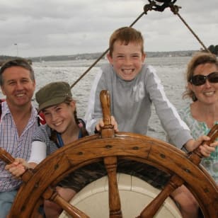 Crociere pomeridiane su nave a vela di fronte al porto di Sydney