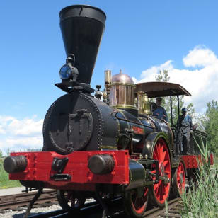 Exporail, el Museo Canadiense del Ferrocarril: Entrada