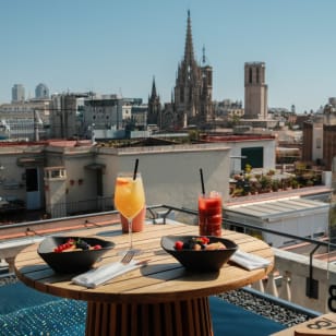 Brunch with mimosa open bar at Vivi's Terrace