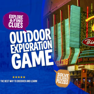 Las Vegas: Fantasmas, armas y purpurina. Juego de exploración al aire libre.