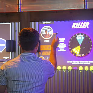60-minütiges Augmented Reality Darts