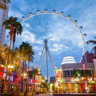 Entrada a la Rueda High Roller en The LINQ