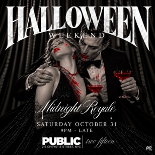 Midnight Royale at Two Fifteen | PUBLIC Hotel - Oct 31st