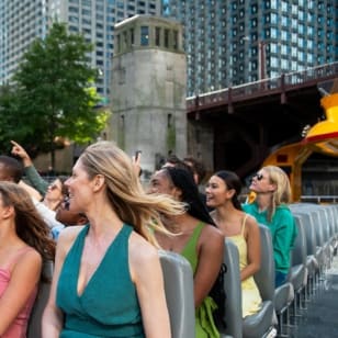 Lake Michigan & Chicago River: 75-minütige Speedboat-Kreuzfahrt