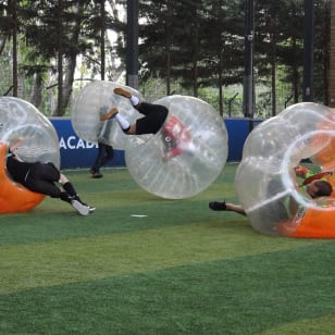 Bubble Football für 6 bis 20 Personen: Steige in eine riesige Blase!