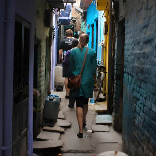 Sanjay Colony Slum Tour