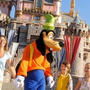 Disneyland® California: 1-Day Park Hopper Ticket with Transport from Los Angeles