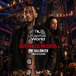 Día de los muertos - Pre-Halloween en Teatro Kapital. Viernes 30 de octubre