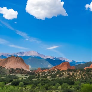 Excursión al ferrocarril de Pikes Peak COG y al Jardín de los Dioses, con almuerzo incluido