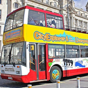 Crucero por el río Liverpool y recorrido turístico en autobús