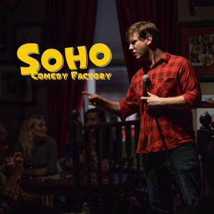 Noche de comedia galardonada en Soho - ¡todos los días de la semana!
