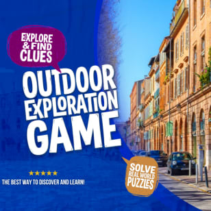 Outdoor Exploration Game in Toulouse's Old Town