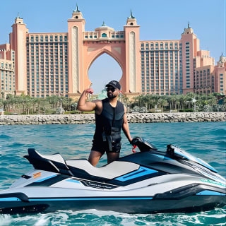 90-Minuten-Dubai Palm Jumeirah Jetski-Tour 12