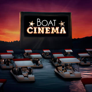 Boat Cinema: Watch a Movie on an Electric Mini Boat! 2