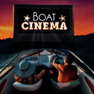 Boat Cinema: Watch a Movie on an Electric Mini Boat! 1