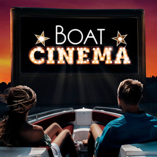 Boat Cinema: Watch a Movie on an Electric Mini Boat! 3