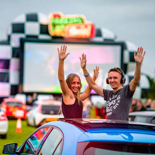 Drive In Cinema at John Lennon Airport! 1