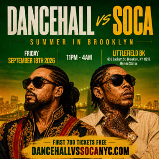 DANCEHALL vs SOCA - SUMMER CLOSING PARTY IN BROOKLYN 1