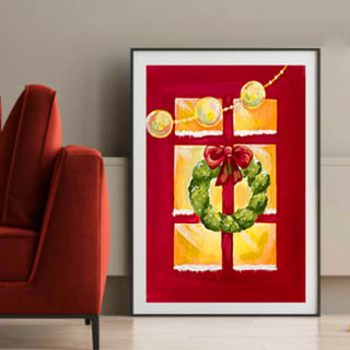 Christmas Painting One-Day Class 1