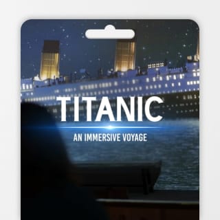Titanic: An Immersive Voyage - Gift Card 1