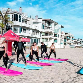 Shared 2 Hour Small Group Surf Lesson in Santa Monica 1