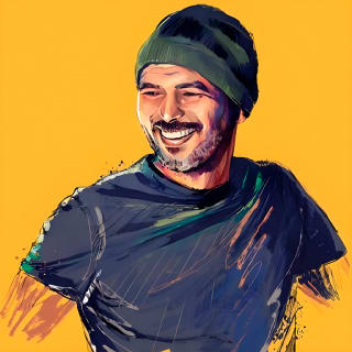 Lotfi Abdelli in Au-delà des mots al Teatro BO Saint-Martin 1