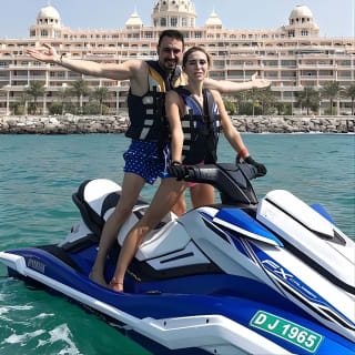 90-Minuten-Dubai Palm Jumeirah Jetski-Tour 13