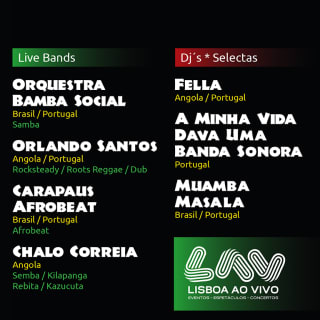 Mundo Mestiço: 3º Aniversário no Lisboa ao Vivo 2
