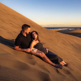 Photoshooting session in the magical Maspalomas Dunes 4