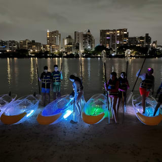 Night Guide: Clear LED Kayaking Experience in Condado Lagoon 9