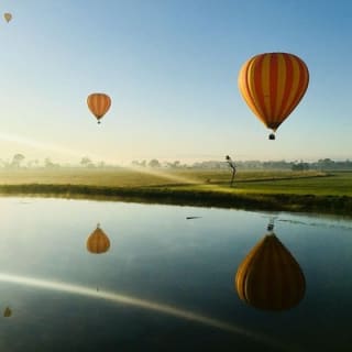 Volo in mongolfieraهدف: colazione con degustazione di vino 2