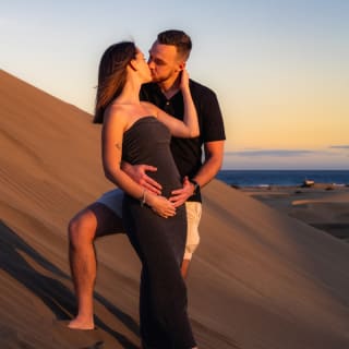 Photoshooting session in the magical Maspalomas Dunes 5