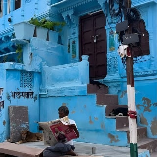 Walk to blue heritage tour with rishi  2
