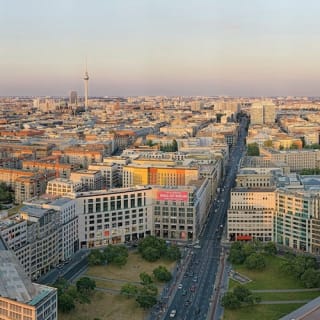 Panoramapunkt Berlino: ingresso VIP con Cremant 2