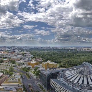 Panoramapunkt Berlino: ingresso VIP con Cremant 3